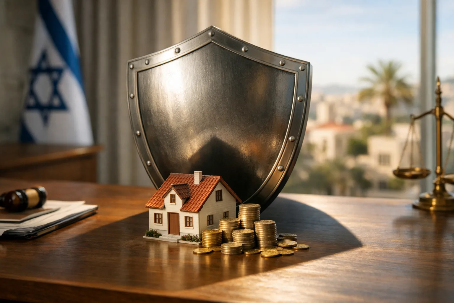 מגן מגן על בית ומטבעות - הגנה משפטית